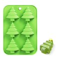 thumbnail image 1 of Molde de silicona para hornear tartas con forma de árbol de Navidad, 1 of 8