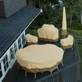 thumbnail image 4 of Classic Accessories Veranda Water-Resistant 30 Inch Globe Fire Pit Cover, 4 of 11