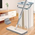 thumbnail image 3 of 360 Flat Squeeze Microfiber Tilesr Mop Bucket Set,1 Mop set +2 Pads, 3 of 5