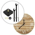 thumbnail image 6 of Wall Clock Movement Non Ticking Hands High  Long Shaft for Painting Clock Metal Wall Clock Maintenance Repair Parts , 18mm Shaft Black, 6 of 9