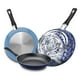 thumbnail image 3 of 3 Pack de Sartenes Ekco Trendy Blue de Aluminio con DuraflonÂ® 69926, 3 of 3