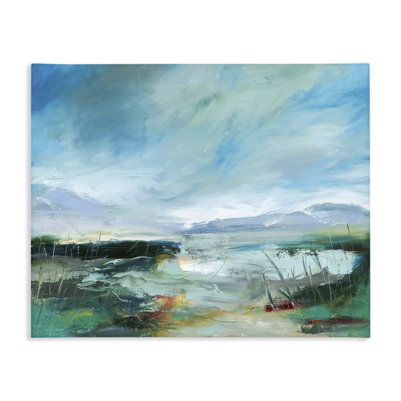 Stupell Industries Coastal Days By The Loch Canvas Art, 20 x 16, by Lesley Birch