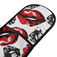thumbnail image 2 of Dailycode Double Sided Oven Mitt with Loop Heat Resistant Kitchen Long Potholders 7" x 35" Erogenous Lip, 2 of 6