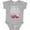 AC-Heather Grey, variant on Inktastic Future Firefighter Like Daddy Boys Baby Bodysuit