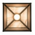 thumbnail image 5 of Meyda Tiffany 174097 Mission 13" Wide Pendant - Brass, 5 of 7