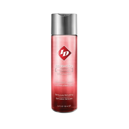 ID Sensation Waterbased Warming Lubricant - 4.4 oz Flip Cap Bottle