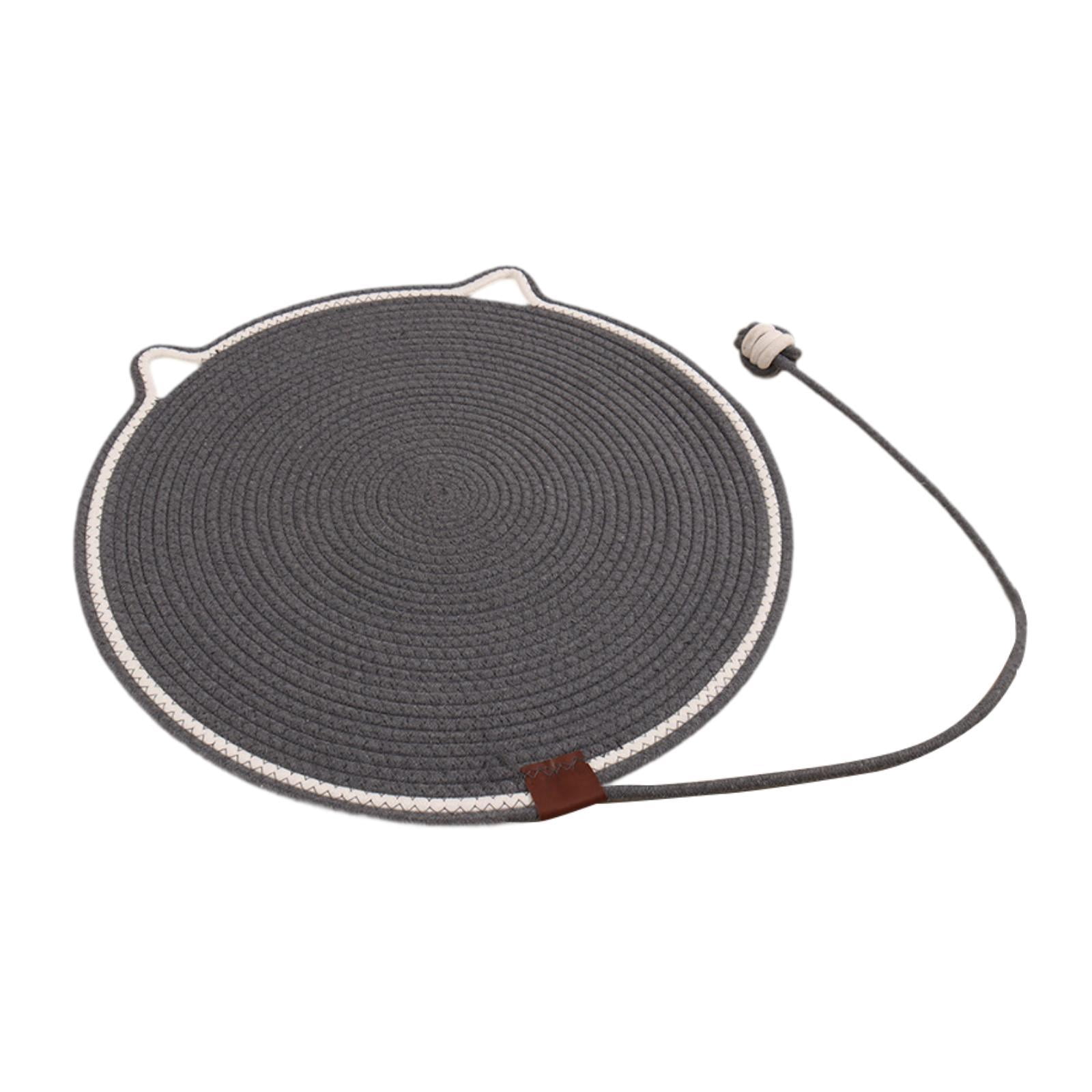 Bvdfgk Cat Scratch Mat Cat Scratch Pad Pet Supplies Grinding Claws Protecting Furniture gray