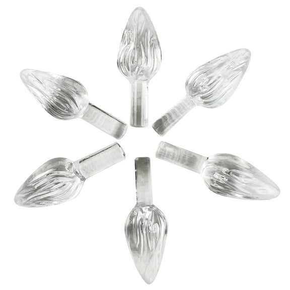 National Artcraft® MEDIUM Ceramic Christmas Tree Lights - CRYSTAL (100 Pieces)