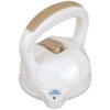 Suction Cup Grab Bar With Bactix Antimicrobial, White/beige, 4"