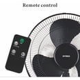 thumbnail image 5 of OPTIMUS F-1672BK 16" Oscillating Stand Fan with Remote, Black, 5 of 5