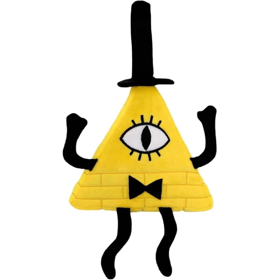 Gravity Falls Bill Cipher Plush Toy, 10-Pack 12" Stuffed Action Figures (Bill Cipher)