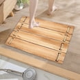 thumbnail image 6 of NWOKYZGH Wooden Door Bathroom Mat Super Absorbent Diatomaceous Earth Bath Mat Non-Slip Door Mat Quick Drying Bath Floor Mat for Shower Bathtub Kitchen Bathroom Rugs, 6 of 6