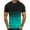 Light Blue, variant on IROINNID Men'S T-Shirts Big and Tall T Shirts for Men, Lightweight Thin Basic Round Neck Tie-dye Printed for Men