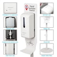 thumbnail image 6 of Nazhura Automatic Hand Sanitizer Station Touch Free Sanitizer Dispenser with Refillable Canister and Adjustable Floor Stand, 6 of 7