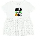 thumbnail image 3 of Inktastic Wild and One Cute Lion Birthday Girls Baby Dress, 3 of 5