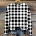 thumbnail image 5 of Mlzmgr Girls Sweatshirts Plaid Toddler Winter Fleece Pullover Tops Long Sleeve Baby Clothes 1- 12 Years, 5 of 5
