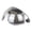 Silver, variant on Fanoery 3-Snap Flip Up Down Motorcycle Visor Shield Lens for Open Face Motorcross Helmet