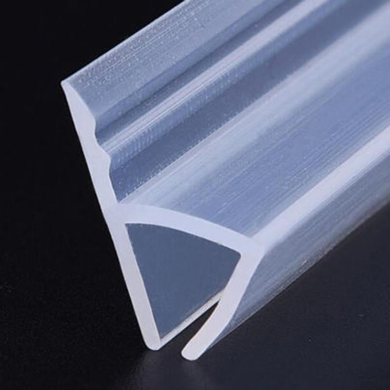 silicone rubber glass seal strip shower room door window edge trim glazing strip 