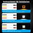 thumbnail image 2 of Par Faros Led Auxiliares Ojo De Angel Para Camion 16000lm, 2 of 8