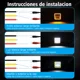 thumbnail image 2 of Par Faros Led Auxiliares Ojo De Angel Para Camion 16000lm, 2 of 8