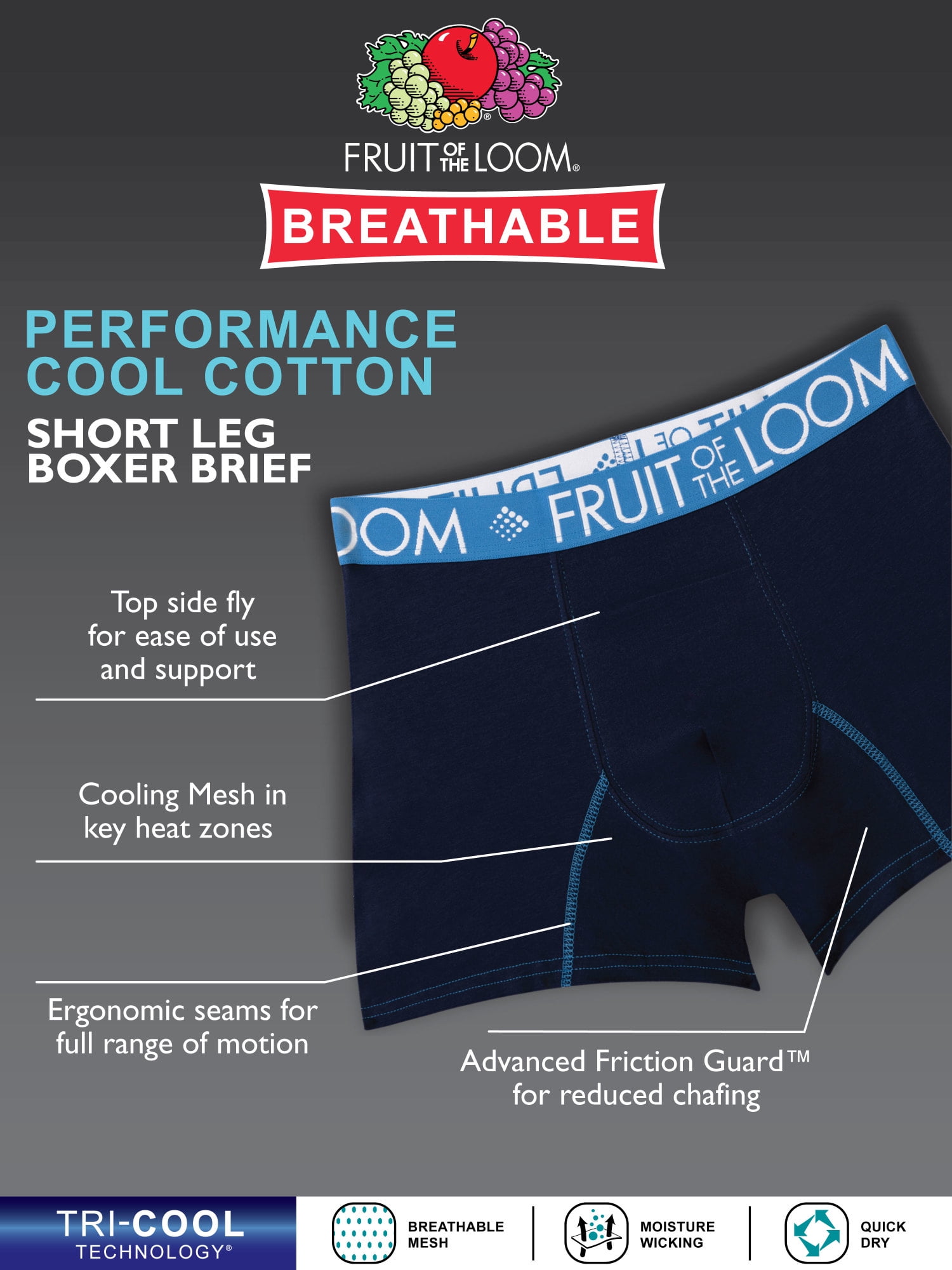 SLIP UOMO FRUIT OF THE LOOM ART. 018 7 – Abba MODA