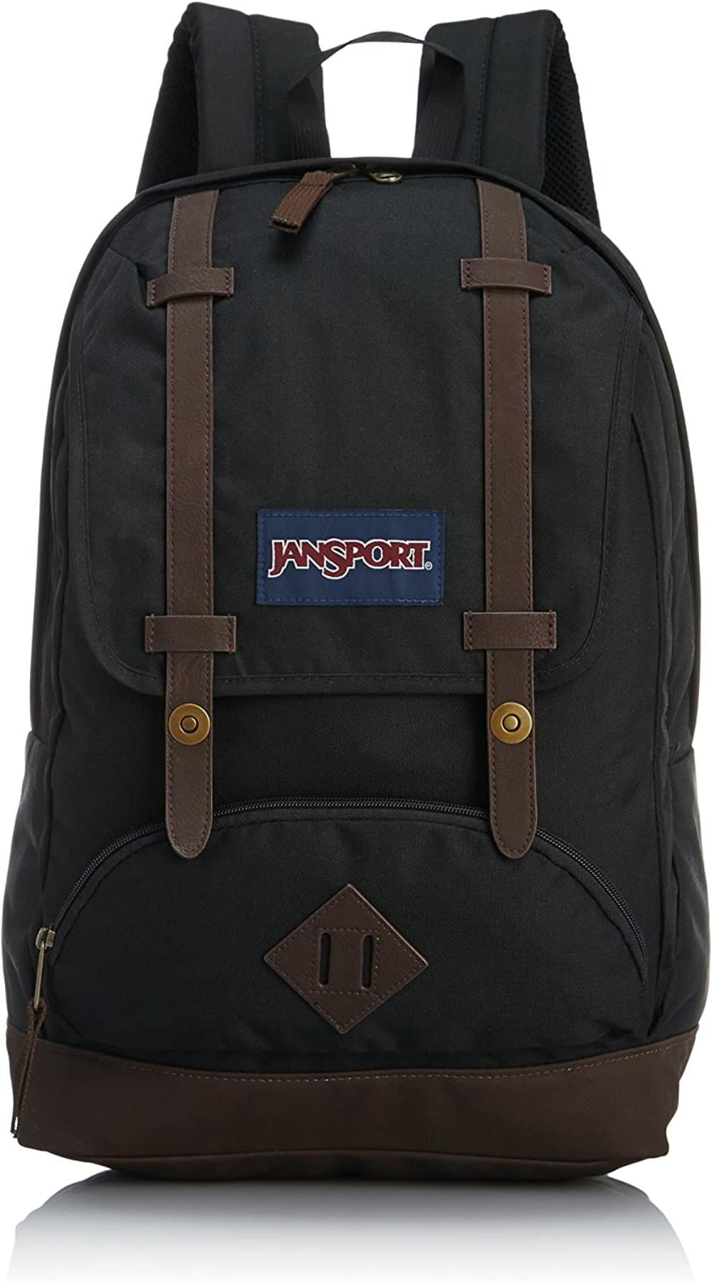 JanSport Cortlandt Backpack Black One Size, Made in USA or Imported By  Brand JanSport - Walmart.com