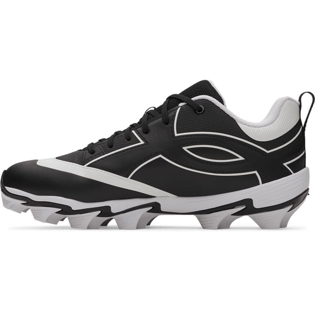 Tacos de Béisbol Leadoff Icon Low para Hombre Under Armour Negro Talla 15 US