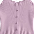 thumbnail image 4 of XXWXYD Girls Crop Tank Tops Kids Ruffle Hem Camisole Button Summer Sleeveless Undershirts Teen Dance Hawaiian Shirts Cute Camisoles, 4 of 6