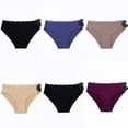 thumbnail image 1 of Paquete 6 Pantaletas Sin Costuras De Likra Y Elegante Encaje, 1 of 4