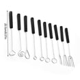 thumbnail image 2 of pitrice 10Pcs Chocolate Dipping Fork Cake Dipping Tools High Strength Heat-Resistance Durable Barbecue Forks for Kitchen, 2 of 5
