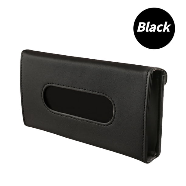pstuiky Caja de almacenamiento de plástico tipo cajón para cubrebocas desechables/de tela para el coche