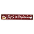 thumbnail image 4 of Christmas Streamer Hanging Background Ornament Polyester Decorative banner; Hanging Banner, SDHF-GZ01, 4 of 8