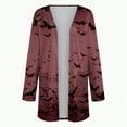 thumbnail image 6 of Towmus Womens Halloween Cardigan Casual Long Sleeve Fall Open Front Clothes Cardigan Sweaters Outwear, 6 of 6