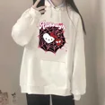 thumbnail image 4 of Sudadera con capucha Sanrio 2024 de moda Kawaii Spider Hello Kitty Anime Dark Men Women Black Y2K Estética Tops Chaqueta casual de invierno Tops, 4 of 4