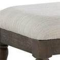 thumbnail image 3 of Pemberly Row Modern Transitional Washed Espresso Wood Dining Bench, 3 of 7