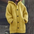 thumbnail image 3 of BOOMILK Sweater Jacket for Women Plus Size Fall Winter Thick Solid Knit Mid Length Coat, 3 of 3