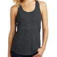 thumbnail image 2 of Women's Floral Chakras Racerback Yoga Tank Top - Large Black, 2 of 2