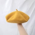 thumbnail image 1 of LinYooLi Ishihara Rimi Hat Vintage British Wool Beret Thick Japanese Painter Hat Korean Version Versatile Pumpkin Hat Girl, 1 of 9