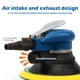 thumbnail image 2 of Muyoka Atopoler Air Sander Random Orbital Palm Pulidora neumática Rectificadora eléctrica Herramienta de pulido con llave para muebles Madera Metal Rectificado de automóviles Muyoka Hogar, 2 of 7