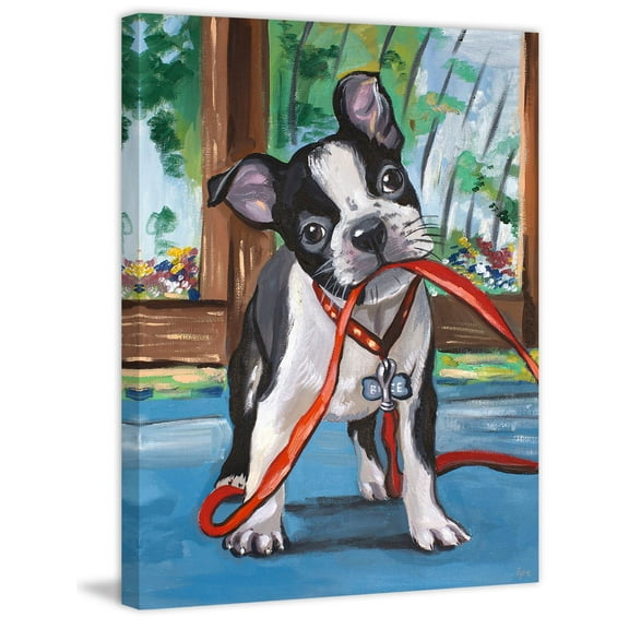 Marmont Hill Walkies Canvas Wall Art