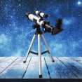 thumbnail image 3 of Telescopio astronóco profesional para 40400, de estrellas de 5x18, lente de objetivo de 40mm, telescopio Refractor de 400mm, juguet Macarena Telescopio astronómico, 3 of 7