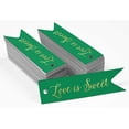 thumbnail image 2 of Inkdotpot Gold Foil Paper Hang Tags Love Is Sweet Wedding Favor Tags 100 Pieces, 2 of 6