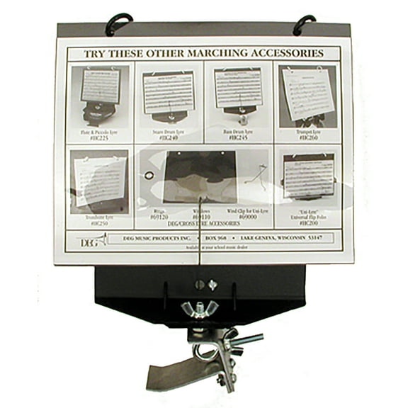 Lyre, DEG Marching Bass Drum