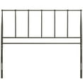 thumbnail image 3 of Modway Kiana Full Metal Stainless Steel Headboard in Brown, 3 of 4