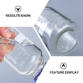 thumbnail image 2 of Shisuyan 4pcs Practical 250ml Transparent Glass Vials Clear Sample Bottles with Lids (Random Style), 2 of 8
