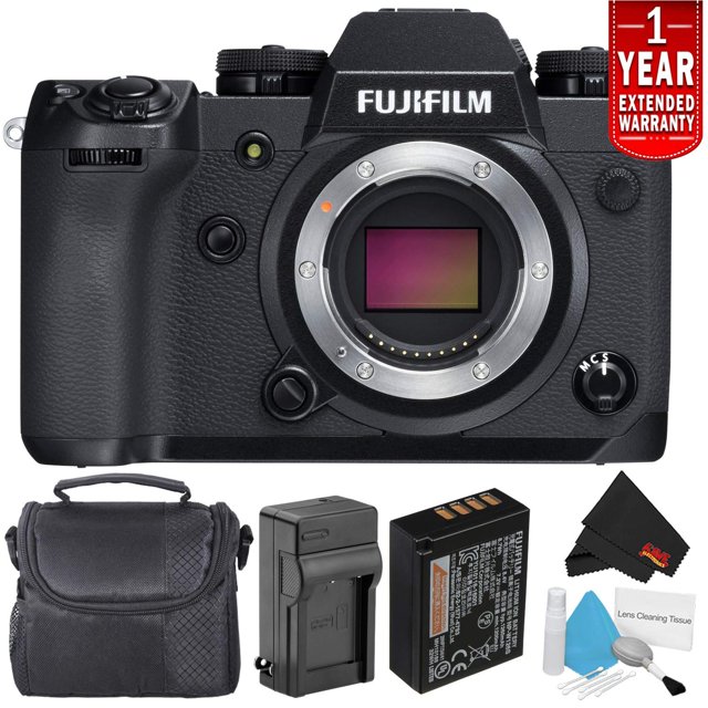 Fujifilm X-H1 Mirrorless Digital Camera (Body Only, 16568731) Bundle with Carrying Case FUJIFILM 16568731