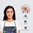 thumbnail image 6 of Fuzoiu Magic Toads in Hats Print Waterproof Apron, Kitchen Apron for Women Men Chef, Apron for Christmas Dinner Party Cooking Baking Crafting House Cleaning Kitchen, 6 of 7
