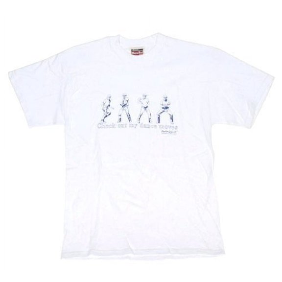 Napoleon Dynamite Check Out My Dance Moves Adult White T-Shirt
