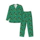 thumbnail image 1 of Fotbe Bass Fish Pijama de Hombre con Estampado de Manga Larga, Conjunto de 2 Piezas, Ropa de Dormir Suave y Cómoda con Bolsillos-Large, 1 of 7