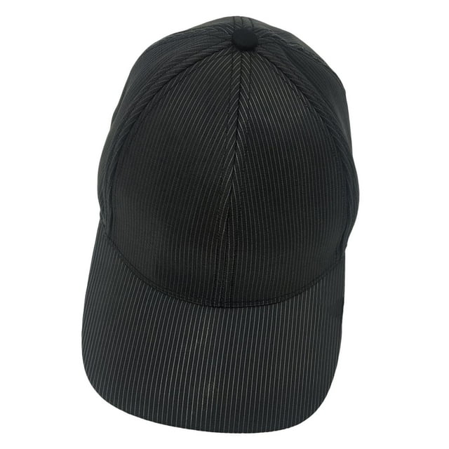 Chapeau à Fibre Optique LED pour Hommes Hip Hop Charge USB Chapeaux Lumineux Rave Halloween